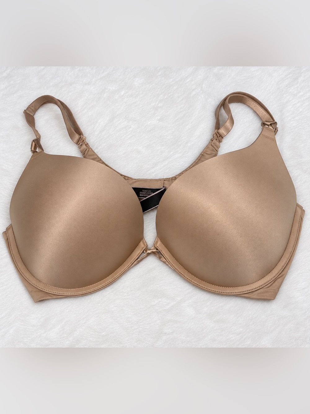 Victoria’s Secret Bombshell Plunge Add 2 Cups Push Up Bra Nude 36C